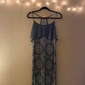 Never used, Patterned Maxi Dress 🌺